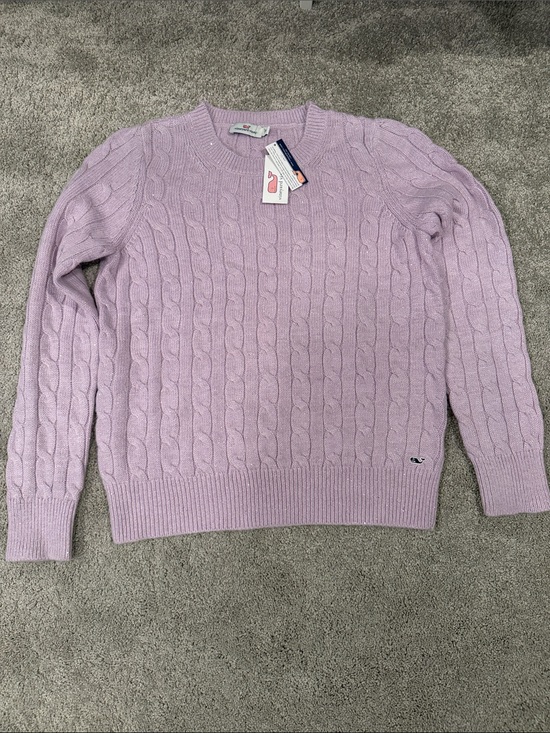 Vineyard Vines Sweaters - Vineyard Vines Sequin Cable Crew Sweater